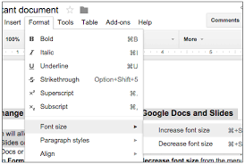 Get to your documents anywhere, at any time. Google Workspace Updates Easily Change The Relative Font Size Of Text In Google Docs And Slides