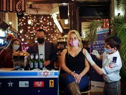 The coronavirus pandemic has created a public health crisis unprecedented in most of our lifetimes, leading to vast emergency humanitarian needs worldwide. Covid Vaccinated Israelis To Enjoy Bars And Hotels With Green Pass Israel The Guardian