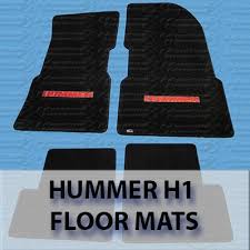 h1 floor mats carpets cargo liners