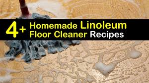 easy to make linoleum floor cleaner recipes