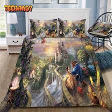 Disney Beauty And The Beast Bedding Set