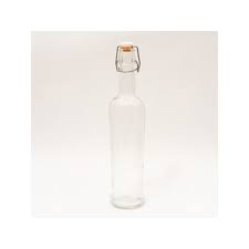 Resealable Glass Bottle With Airtight