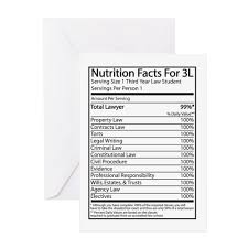 com cafepress nutrition facts for l greeting card com cafepress nutrition facts for 3l greeting card note card birthday card blank inside glossy office products