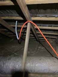 cabling between roof and ceiling in aus