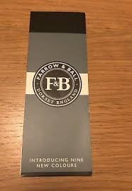 Farrow And Ball Paint Colours Chart Colour Card Introducing 9 New Colours Ebay