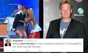 Originally known for his contribution to australian rules football as a player for the geelong football club. Sam Newman Apologises For Exposing Himself On The Footy Show Daily Mail Online