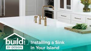 installing a sink in your island you
