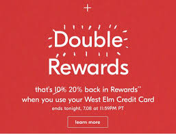 West elm credit card reviews august 2020 | credit karma. Final Day 20 Off Everything 2x Rewards With Your West Elm Credit Card West Elm Email Archive