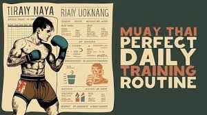 muay thai training daily routine you