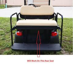 Custom Golf Cart Seat Cover For Ezgo