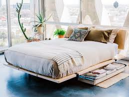 Shop queen size bed frames. Zinus Fabric Bed Frame Double King Queen Platform Base Mattress Light Grey Furniture Beds Mattresses