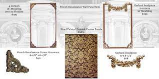 French Renaissance Wall Panels By Beaux