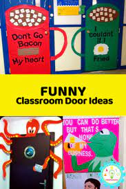 10 funny clroom door decorations