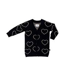 Huxbaby Heart Knit Cardi So Beau Baby