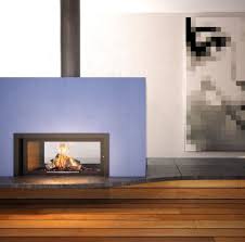 Retractable Glass Doors Fireplace