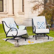 2pk Outdoor Rocking Chairs With