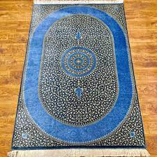 qom silk carpet 200 x 130 cm signed