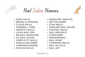 550 cly nail salon names that are