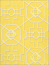 bamboo lattice yellow wallpaper