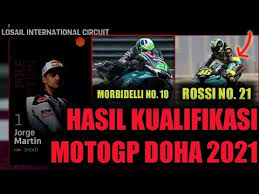 The official website of motogp, moto2 and moto3, includes live video coverage, premium content and all the latest news. Hasil Kualifikasi Motogp Doha 2021 Sport Phobia