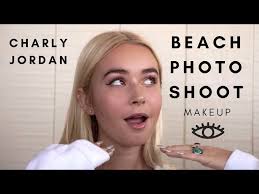 easy beach photo shoot makeup tutorial