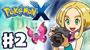 Pokemon X and Y - Gameplay Walkthrough Part 2 - Gym Leader Viola Battle  (Nintendo 3DS) - YouTube