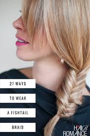 Start the process, by making a low ponytail. 27 Of The Best Fishtail Braid Tutorial Videos Hair Romance