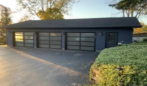 modern aluminum gl garage doors