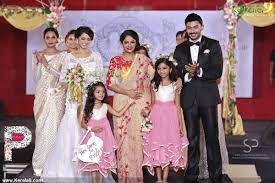 She has a sister priya mohan, who is also an actress. Bhavana Poornima Indrajith Girls Dresses Fashion Show Bridal Style