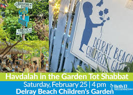 Havdalah In The Garden Delray Beach