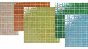 Deko Tile Iridescent Glass Mosaics