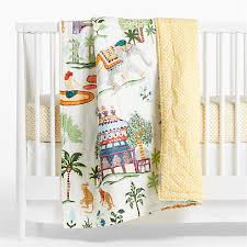 Amitri Tato Organic Baby Crib Quilt By