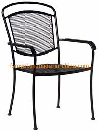 Metal Frame Black Mesh Dining Chair