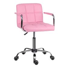 Living room furniture isometric set. Desk Chair Leather Home Office Chair Comfy Padded Computer Chair With Armrest Swivel Chair For Work Home Office Furniture Pink Buy Online In Bermuda At Bermuda Desertcart Com Productid 202553269