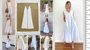 white cotton summer dress no need
