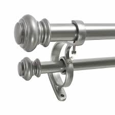 72 In Adjustable Double Curtain Rod 1