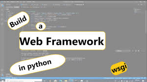 let s build a web framework with python