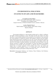 pdf environmental pollution its effects on life and its remedies pdf environmental pollution its effects on life and its remedies