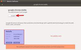 install google chrome on ubuntu 16 04