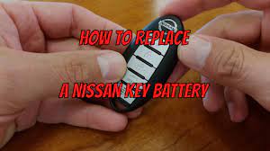 How to replace battery in nissan key fob amazon cr 2032 battery: Nissan Key Fob Battery Change How To Diy Learning Tutorials Youtube