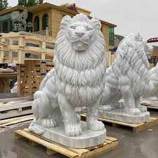 China Statue And Lion Statues