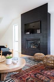 Black Fireplace Ideas Design The