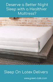 sleep on latex a healthier mattress to