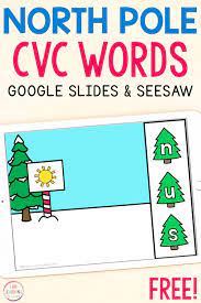 digital evergreen tree cvc word