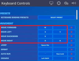 For mouse and keyboard select the arrow keys icon. Are Double Movement Keybinds The New Fortnite Meta Kr4m