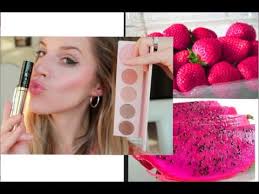 makeup made from fruit first