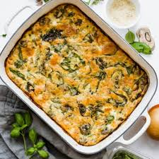 easy baked frittata recipe with spinach