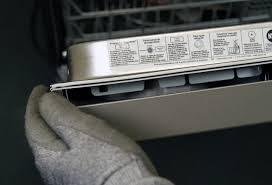 replace a dishwasher control panel