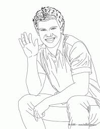 You can now print this beautiful taylor lautner coloring page or color online for free. Taylor Lautner Coloring Page Coloring Home