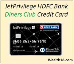 Jetprivilege Hdfc Bank Diners Club Credit Card Review